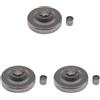 Feriuzymix Set di 3 cuscinetti ad aghi per tamburo frizione 4500 5200 5800 con cerchione pignone 0,325-7 denti