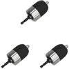 Feriuzymix Set di 3 mandrini autoserranti da 2-13 mm 3/8-24UNF per trapano avvitatore a percussione resistente mandrino avvitatore a percussione mandrino conversione utensili manuali elettrici