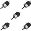 Feriuzymix Set di 5 mandrini autoserranti da 2-13 mm 3/8-24UNF per trapano avvitatore a percussione resistente mandrino avvitatore a percussione mandrino conversione utensili manuali elettrici