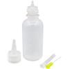Feriuzymix Applicatore di colla con punta ad ago, piccolo, con coperchio, per fai da te e quilling