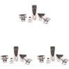 Feriuzymix Set di 3 5 strumenti per soffiatore ad aria calda, involucro termoretraibile per goffratura fai da te e saldatura a caldo