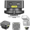 Godox X5N TTL Wireless Flash Trigger 2,4 GHz Cavo Sincrono 2,5 mm Attivatore per Slitta per iT32 Flash Completamente Carico 4000 Flash Batteria Integrata e Indicatore Luminoso per Nikon