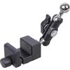 YROHGKPN Base a clip girevole a 360 gradi, con testa a sfera da 17 mm, per tablet, telefono, treppiede, supporto per luci, tablet, supporto di montaggio