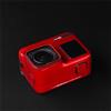 Jeimay Per Insta360 Ace Pro PVC Adesivi Decal Wrap Premium Sticker Per Insta360 Ace Pro Action Camera Accessori, Macchina fotografica impermeabile Anti-Olio Adesivi (Rosso)
