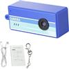 ASHATA Videocamera Portachiavi Portatile, Controllo in Tempo Reale, Video 1080P, 5 Filtri, Regalo di Viaggio, Nero (BLUE)