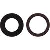 Wigento Lente in vetro per fotocamera per Apple iPhone 12, lente in vetro di ricambio