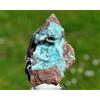 Crisocolla After Malachite After Anidrite & Quarzo - 217 Grammi - Dr Congo