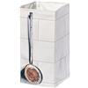 Daycollection COUVBOHA5 - Scatola portaoggetti in Cotone, Collezione Couvert, 12 x 12 x 25 cm, Grigio