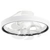 Orbegozo CP 149035 - Ventilatore da soffitto BOX FAN DC, diametro pale 33 cm, 6 velocità, luce LED 40 W SMD 3600 lumen, silenzioso