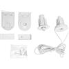 Blindecor | Kit meccanismo per tende avvolgibili | Compatibile con tubi da 43 mm - Bianco | Scatola meccanismi di sostituzione completa