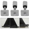 Funien Set di Viti per Pinna Scorrevole per Tavola da Surf Single Fin - Acciaio Inossidabile Resistente Alla Corrosione con Facile Serraggio Tavole Longboard e Paddle (M4*19MM)