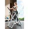 Generic Cyclette ellittica pieghevole, doppia cyclette cardio trainer per casa palestra e ufficio, design compatto per cardio fitness e allenamento della forza