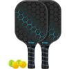 Generic Pallet & | Kit di, gioco 'interno ed esterno, racchetta di fibra di vetro, 4 di, pallet di