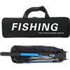 Generic Rete da pesca con manico, attrezzatura pieghevole in lega di alluminio, per fidanzato, marito, papà, Natale, capodanno cinese, San , barche, kayak, canoe, ruscelli, fiumi