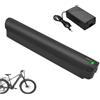JCXYL EV Batteria al Litio per ebike da 48 V 8 Ah 10 Ah 12 Ah 14 Ah, Batteria per Tubo Obliquo da 36 V 10 Ah 13 Ah 15 Ah 17,5 Ah.,48v 8ah