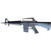 2EAGLE Fucile Airsoft M308 Stile M16 - Modello a Molla - Armamento Manuale/Colpo per Colpo - Materiale: Plastica ad Alta Resistenza - Colore: Nero - Potenza 0,5 Joule