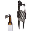 Generic Strumento per marcatore a sfera - Strumento portatile di recupero divot di golf in lega | Apribottiglie di birra leggero per i golfisti