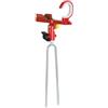 Generisch Supporto per canna da pesca, supporto a rastrelliera con terra per canna da pesca, porta canne per il molo, per kayak, pontone, surf, spiaggia, riva, barca
