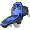 Opilroyn Skateboard diviso con ruote in PU ad alta resistenza, set di 2 per bambini, adolescenti e adulti, piattaforma portatile per scivolare e curvare, attrezzatura sportiva all'aperto per principianti