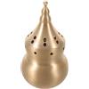 Tofficu Riscaldatore Portatile per Mani in Ottone a Forma di Zucca, Decorativo ed Efficiente per Campeggio e Caccia, Simbolo Feng Shui di Fortuna e Prosperità