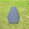 Kivivaka Tenda compatta per una persona, leggera tenda da campeggio in nylon 40D, impermeabile, con pali in alluminio, per escursioni all'aperto, colore nero