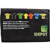 Generico Borsa per Arbitri di Calcio - Organizzatore Ufficiale di Attrezzi da Calcio in Tessuto Oxford 21x6.8x30cm Portatile per Carte da Gioco | durevole per sportivi per strumenti