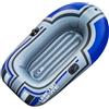 URPIZY Gommone gonfiabile per kayak in PVC da 35 mil con doppia cucitura per 1 persona, stabile barca con valvole anti-perdite per pesca e sport acquatici, circa 188 x 114 cm (barca per 1 persona)
