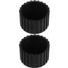Alasum Coprigambe per Attrezzature Fitness 2 50Mm in Gomma Ispessita Antiscivolo Protezione Pavimenti per Palestra e Casa