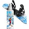Generisch Spray lisciante per snowboard, 50 ml/100 ml, spray lisciante per snowboard, per la manutenzione dello sci per snowboard, piloti freestyle, principianti, professionisti