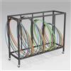 Generic Carrello organizer autoportante per Hula Hoop, supporto in ferro per cerchi fitness, palestra domestica e sala giochi