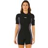 Rip Curl 2026 Womens Dawn Patrol 2/2mm Back Zip Shorty Wetsuit 143WSP - Natural