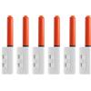 Tsophreniq 6Pcs Canna Da Pesca Punta Luce Led Fising Glow Stick Pesce Canna di Pesce Allarme Lampada Night Fish Avvisi Glow Stick Facile da Usare Pesca