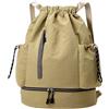 Generic Borsa fitness con coulisse, zaino da viaggio di grande capacità, zaino da fitness impermeabile, borsa da viaggio sportiva zaino da giorno per pallacanestro, calcio, picnic, escursionismo