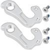 VGOL 2x Forcellino Cambio Posteriore Argento Compatibile con oem cc045 Compatibile con Whyte 403 405 429 529 603 605 604 629 801 802 805 806 729