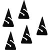 Tsophreniq 5Pcs Cave Diving Line Frecce Marker Forma Triangolare Guida Corda Indicatori ARA Corda Marcatore per Subacquea Forma Triangolare Indicatori Guida