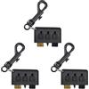 Tsophreniq Ball Grooves Clean Tools Putter Zeppe Cleaner 3 in 1 Retrattile Doppia Testa Golf Spazzola di Pulizia Golf Club Cleaner Club Cleaner Aiuto per la pulizia