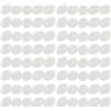 HAPINARY 1000 Perline da Pesca Luminose a Forma Ovale in Plastica Bianca, Resistenti e Brillanti al Buio per Pesca al Carpa e Bass in Acqua Profonda o Ghiaccio