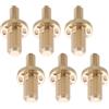 LIGHTAOTAO Viti per Giunti da Biliardo in Ottone Oro 6 Pezzi per Estensione Stecca da Biliardo Accessori Professionali per Tavoli