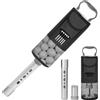Gungtj Golf Ball Retriever, Golf Ball Tube Storage Bag, Pocket Shagger Storage, Aluminum Tube Golf Ball Shagger, Hold Up to 80 Balls, Efficient Ball Retrieval, Lightweight Golf Accessory