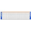 Generic Rete da tennis portatile 6,1 m, rete da allenamento multi-sport per tennis, badminton, pallavolo, rete standard senza telaio, rete sportiva da giardino all'aperto per bambini e adulti