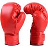 Genérico Guanti da boxe da uomo - Sparring da allenamento professionale | Pelle Maya | Guanti da combattimento | Guanti da allenamento da boxe resistenti all'abrasione | Guanti da boxe