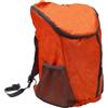 HomeVortex Zaino da trekking leggero da 35 l, pieghevole, con borsa portaoggetti, impermeabile, per campeggio, viaggi, design traspirante e antiurto, colore: arancione