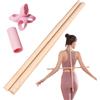 Genérico Barra per esercizi per stretching, 2 bastoncini per yoga e fitness, correttore di postura cervicale, per donne, uomini, corridori, principianti, casa, ufficio, palestra, studio, salone e D