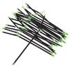 GATHINESS 20 Pezzi Connettore Anti-groviglio per Pesca con Braccio Tubo in Abs e Metallo Nero, Facile da Usare e Versatile per Pesca in Acqua Salata