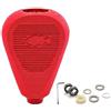 BEAZOOM Compatibile con Daiwa Cq200 Tatula 300 per Antares per Exsence per Stradic Drt Modified Drum Fishing Reel Eva Knob Kit include strumenti rosso (rosso rosso)