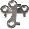 Generico Compatibile con 2 Chiavi for Interruttore a Chiave in Acciaio Inossidabile, Strumento for Serbatoio Carburante e Acqua for Yacht