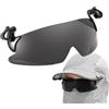 Generic Occhiali da sole per esterni, con clip per cappello, copertura protettiva, comfort leggero, soluzione portatile per riporre oggetti, per guida, ciclismo, golf, escursionismo, attività in spiaggia