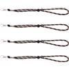 Luxshiny 2 Paia Cinghia di Sicurezza per Guanti da Sci in Poliestere Regolabile Anti-smarrimento Clip Resistente per Sport Invernali e Pesca Sul Ghiaccio