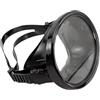 Generico Occhiali da pescatore in vetro temperato, impermeabili, for lo snorkeling, regolabili, antiappannamento, maschera subacquea for apnea