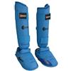SMAI WKF, parastinchi Sportsmaster con protezione da tensione, parastinchi blu, blau, S